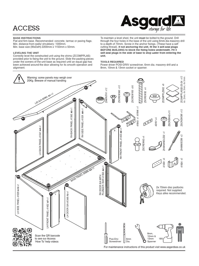 Access Assembly Instructions | PDF