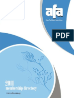 Arab Fert Association Directory - 2011