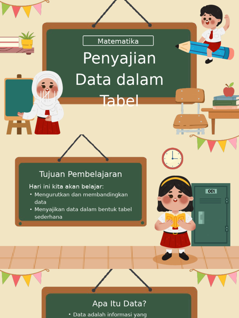 Penyajian Data Matematika dalam Tabel | PDF