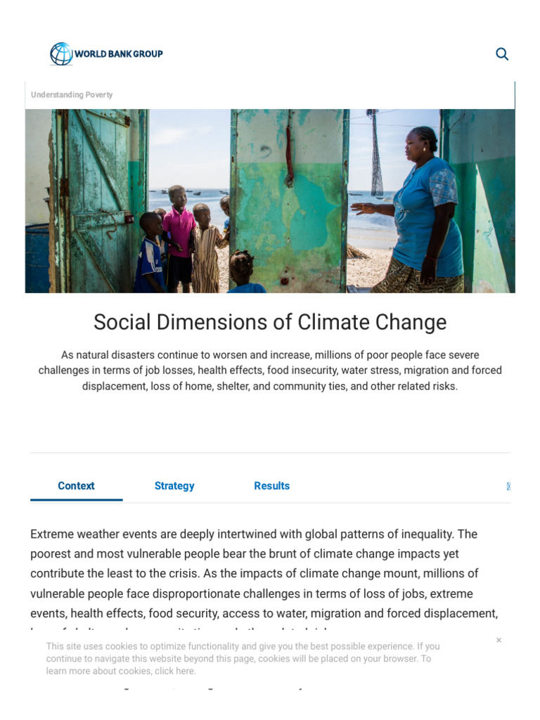 Social Impacts of Climate Change on Vulnerable Groups | PDF | Cost Of ...