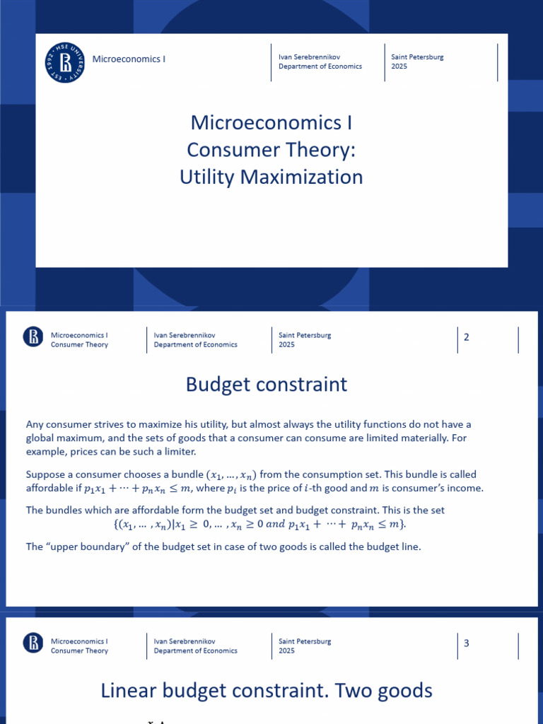 Lecture 2 PDF | PDF | Utility | Microeconomics