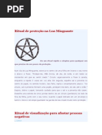Ritual de proteção na Lua Minguante