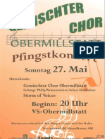 Pfingstkonzert 2012 GemChOM