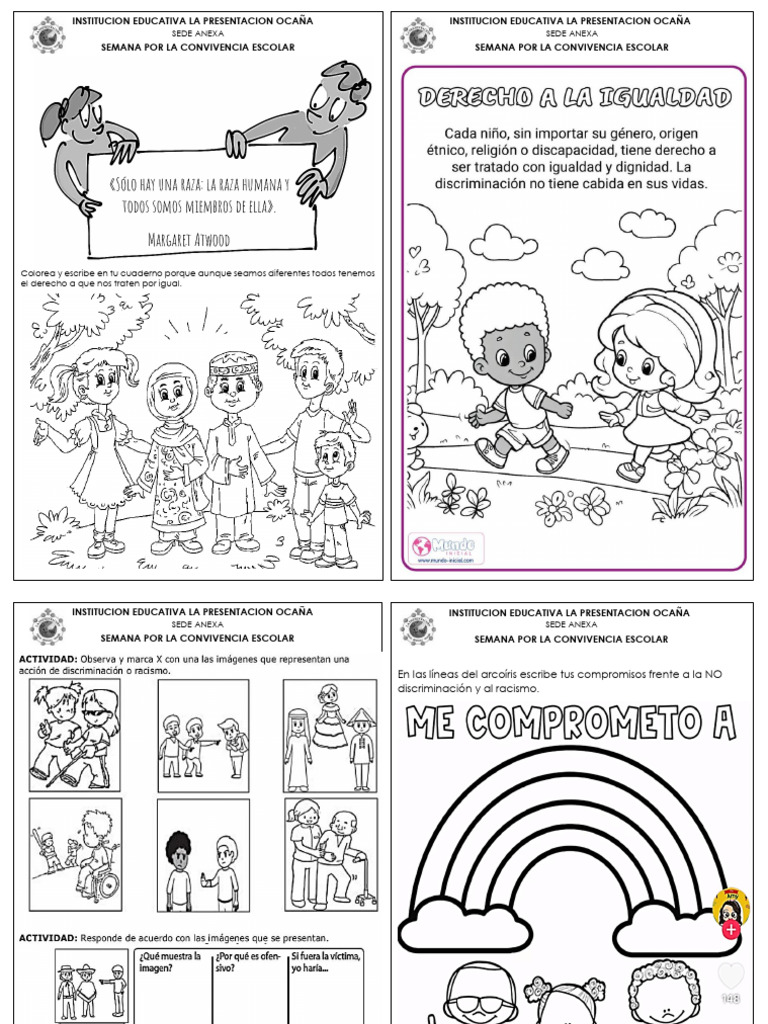Semana de Convivencia Escolar 2023 | PDF