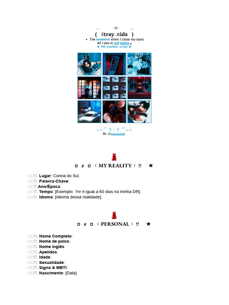 SCRIPT - Stray Kids. | PDF | Parentesco