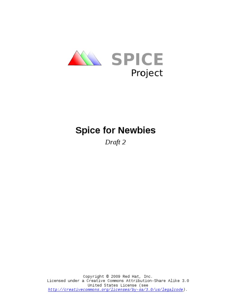 Spice For Newbies | PDF