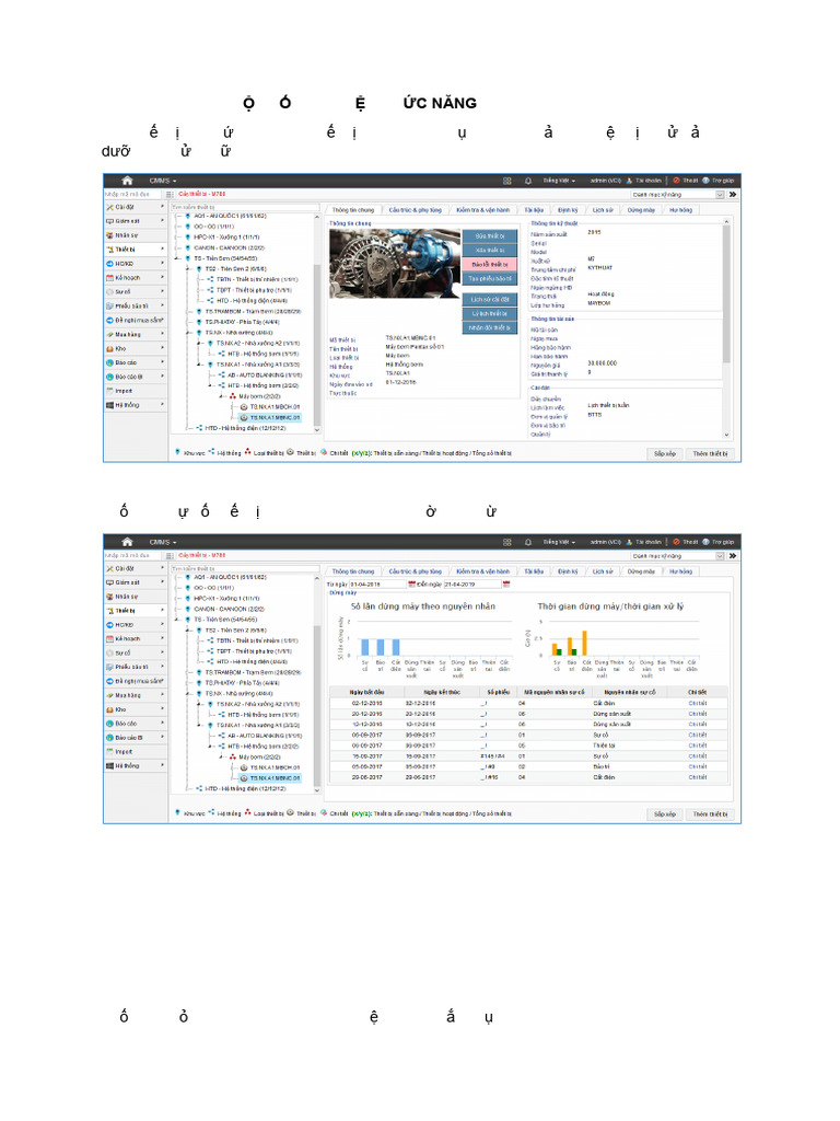 Quasoft CMMS Screenshot | PDF