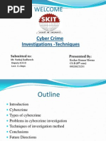 On Investigation Method of Cyber Crime