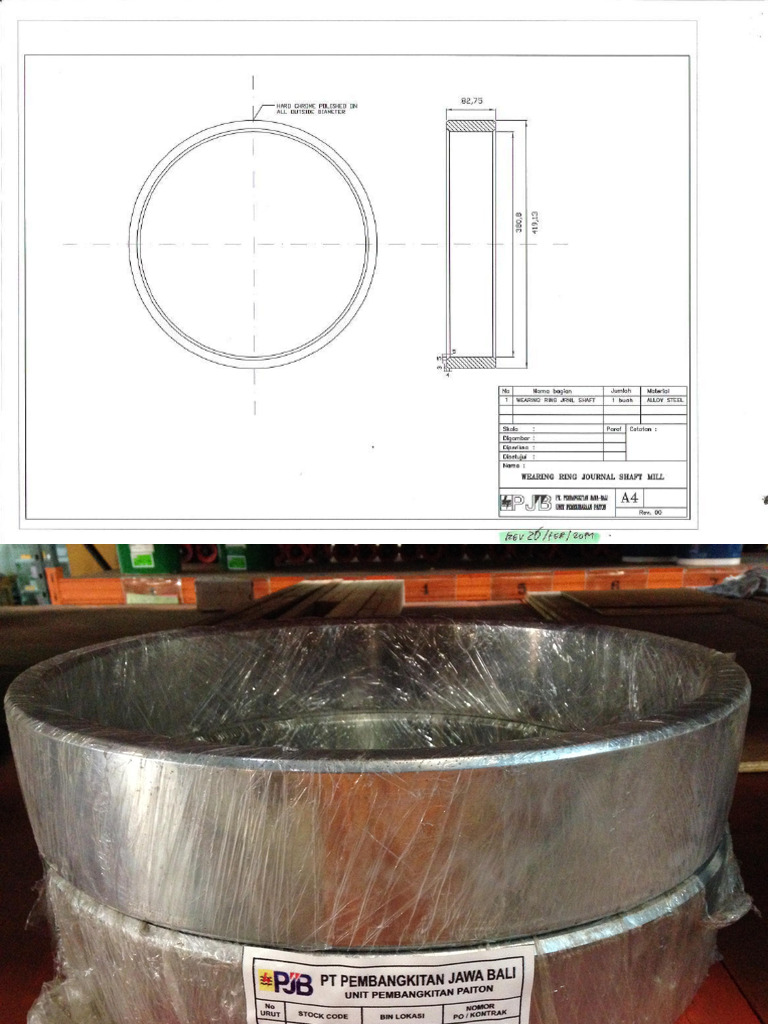 Drawing Wearing Ring | PDF