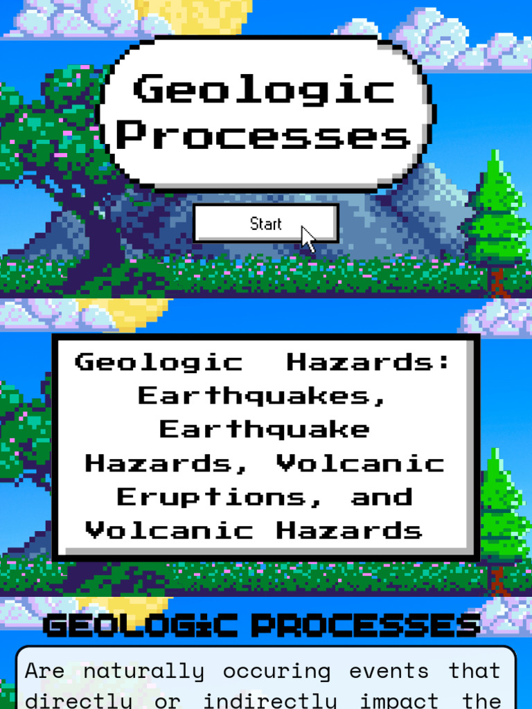 Geologic Processes | PDF | Earthquakes | Volcano