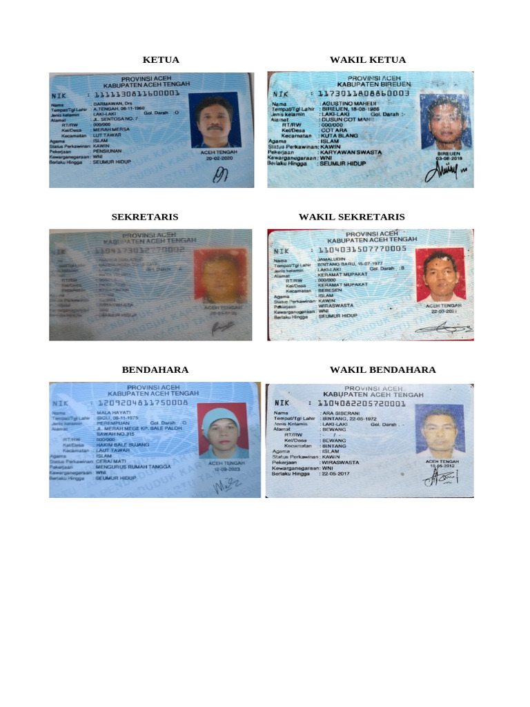 Susun KTP | PDF