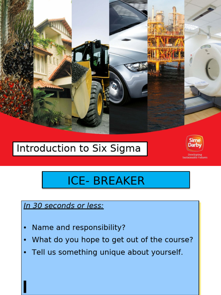 01 Introduction to Six Sigma (General) | PDF | Six Sigma | Business Process