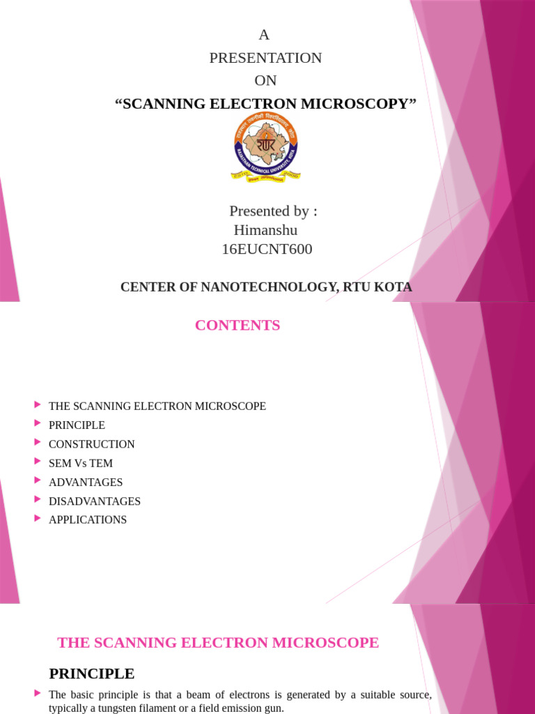 Himsem 180226191121 | PDF | Scanning Electron Microscope | Transmission ...