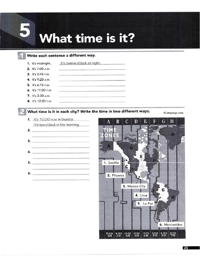 Work Book 5 - VII | PDF