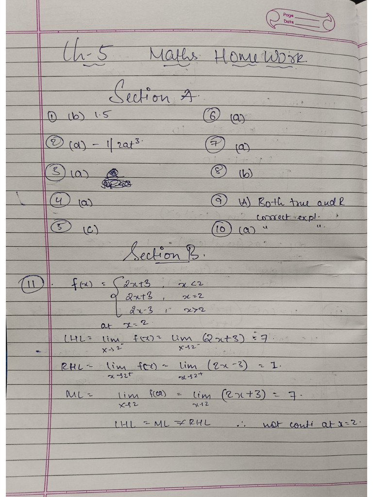 Maths HWWW | PDF