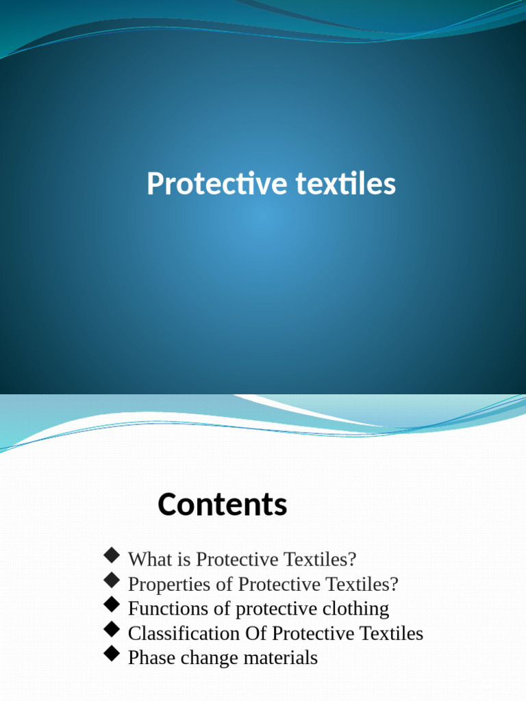 Class 7&8 Protective Textiles | PDF | Textiles | Ultraviolet