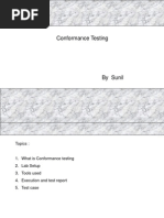 Conformance Testing