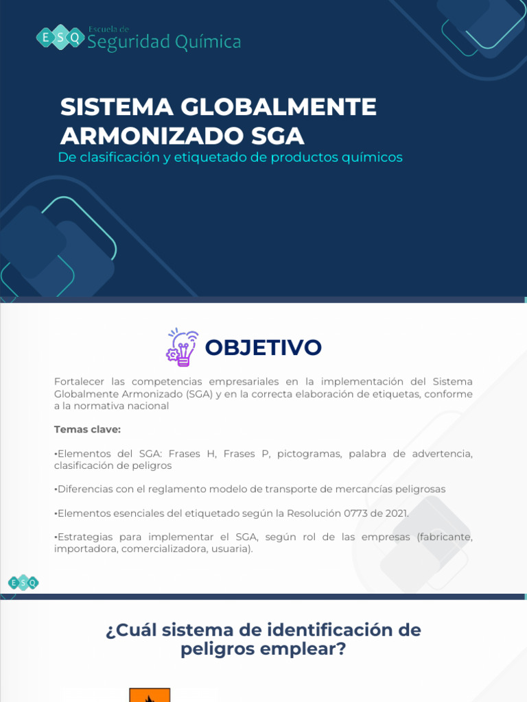 Presentación SGA | PDF | Toxicidad | Química