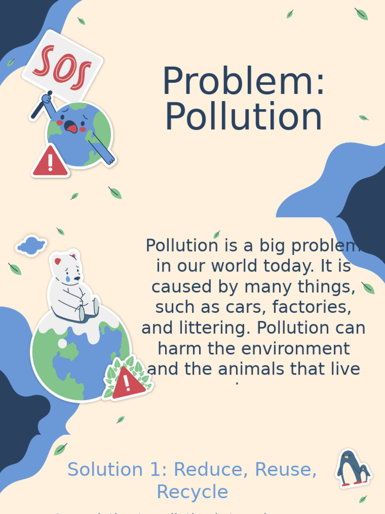 Solutions to Combat Pollution | PDF
