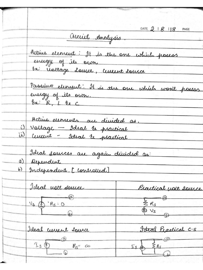 Basic Concepts of Circuit Analysis | PDF