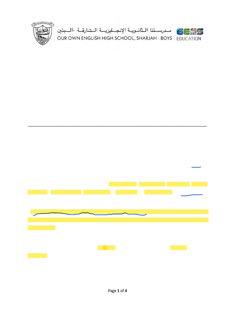 Pt 1 Grade 9 French Model Paper 2024 25 (1) | PDF | Cuisine française ...