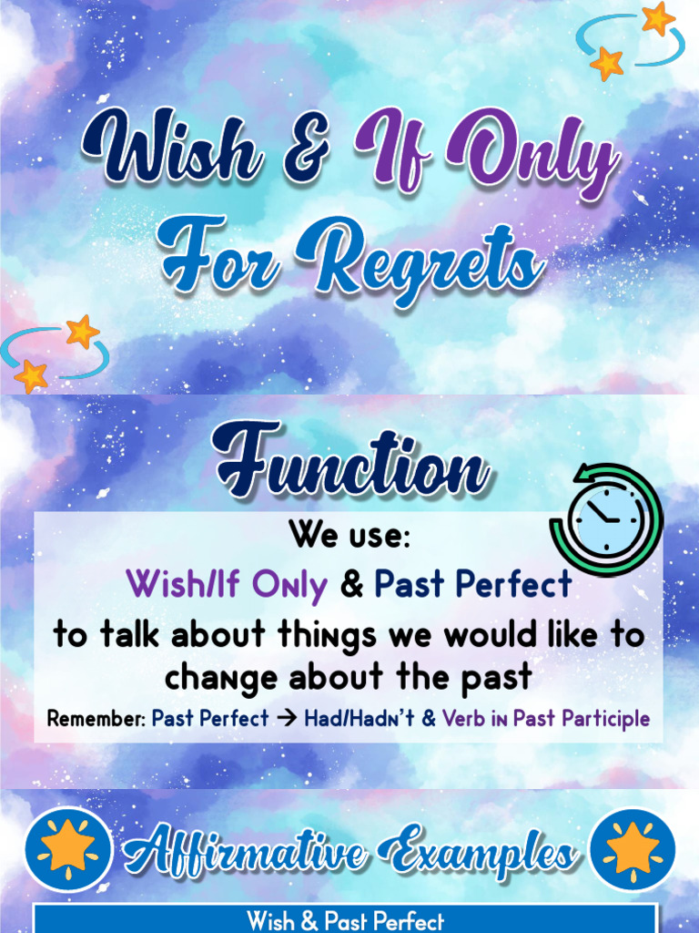 Wish - If Only For Regrets | PDF