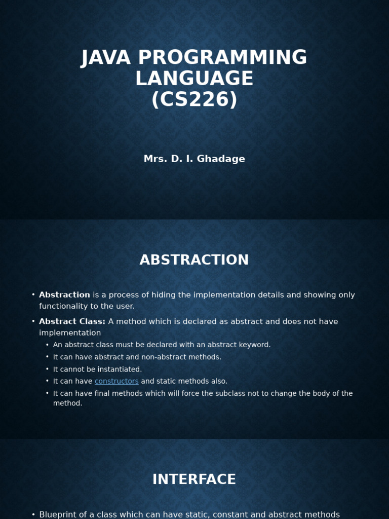 Lecture 8 | PDF