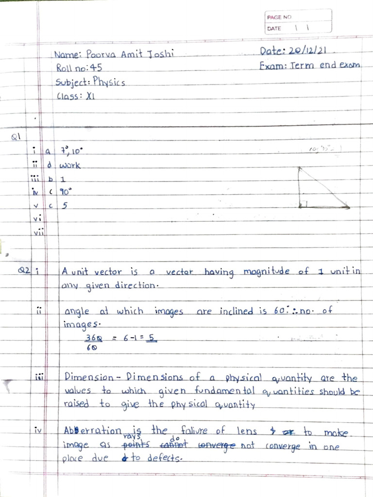 Physics End Term | PDF
