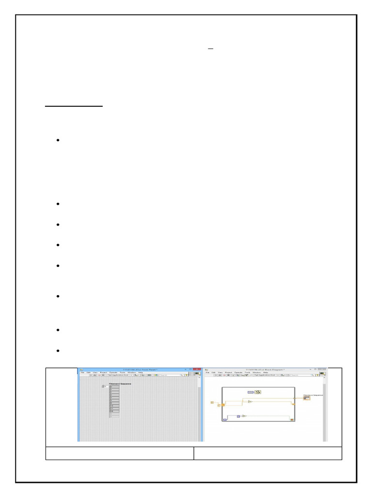 LabVIEW VI for Fibonacci and Random Numbers | PDF | Software ...