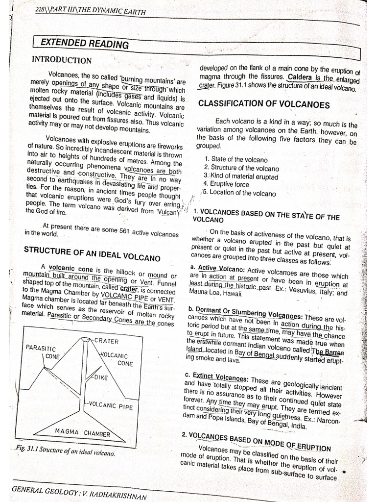 Valcano General | PDF