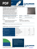 Klingerit 1000 Gasket Specifications | PDF | Chemistry | Building ...