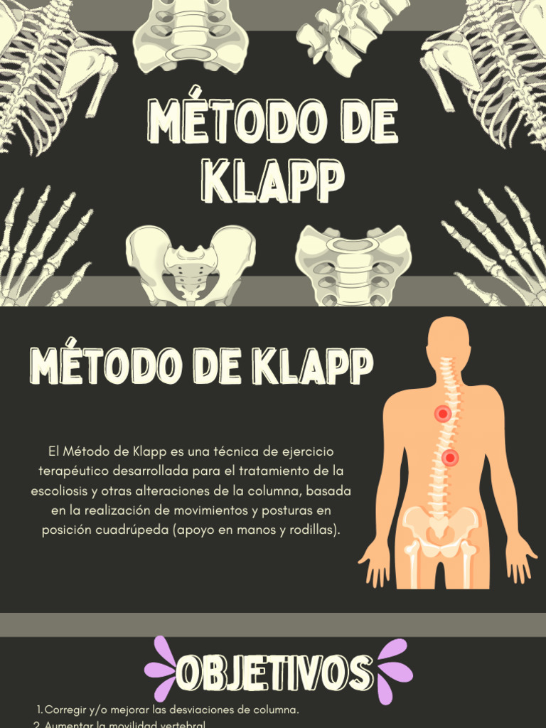 Método de Klapp para Escoliosis y Columna | PDF | Sistema ...