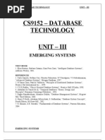 Cs9152 DBT Unit III Notes