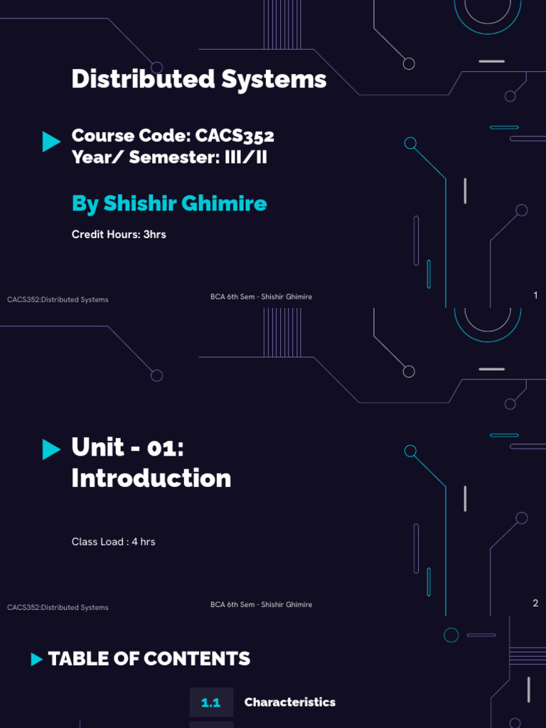 Chapter-01 - Distributed Systems | PDF | World Wide Web | Internet & Web