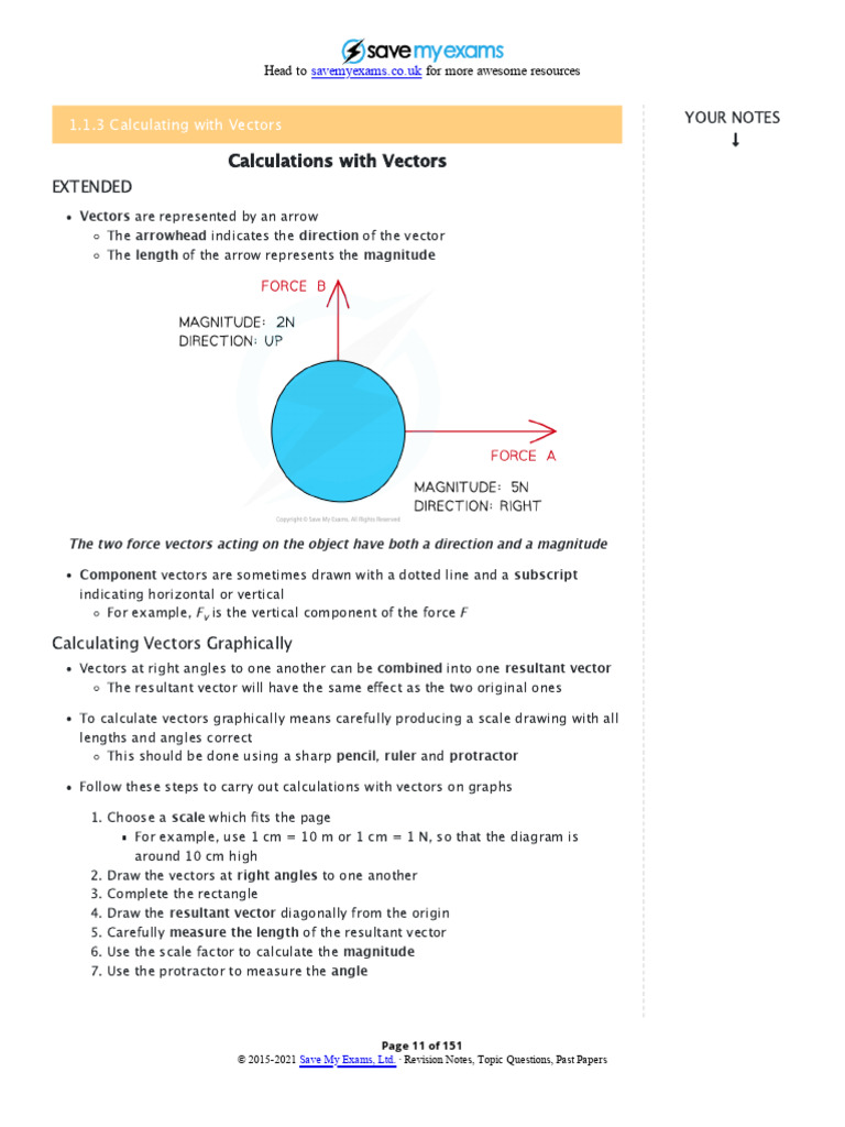 Vector Calculations and Momentum Explained | PDF | Momentum | Refraction