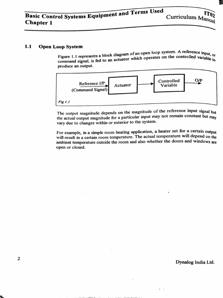 Notes_Basic Control System | PDF | Feedback | Amplifier