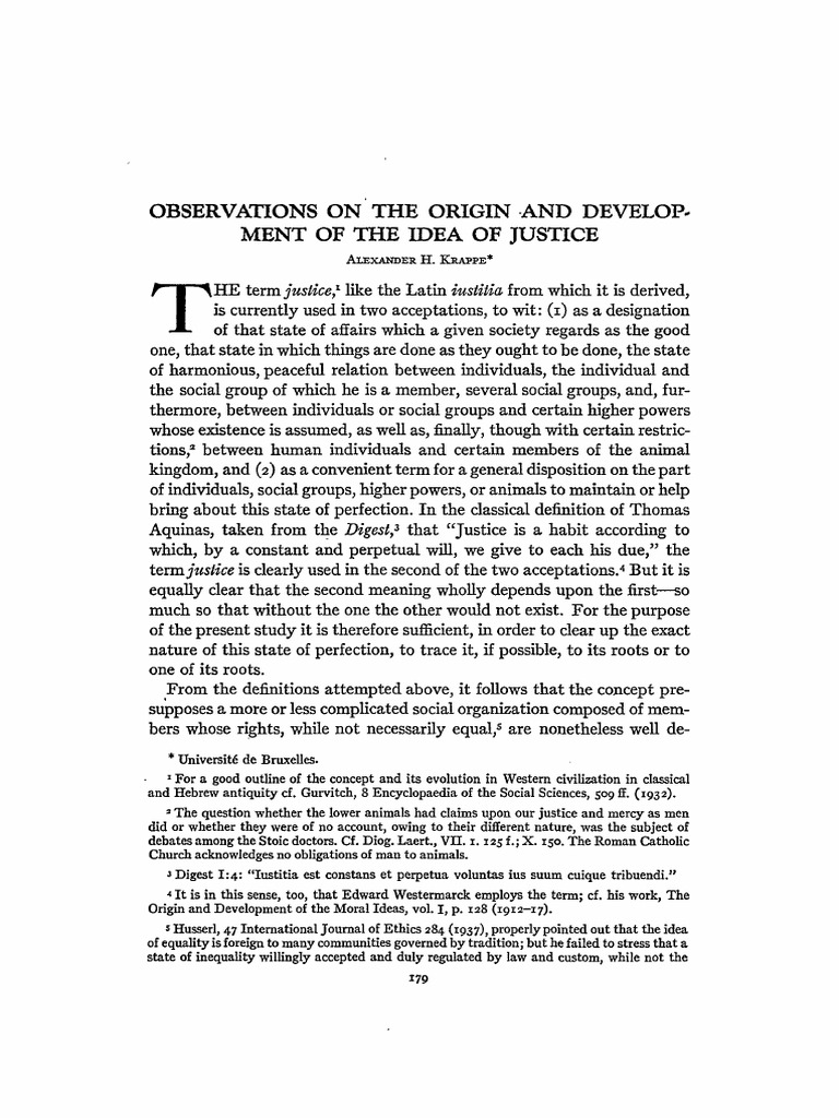 Evolution of Justice Concepts | PDF | Justice | Crime & Violence