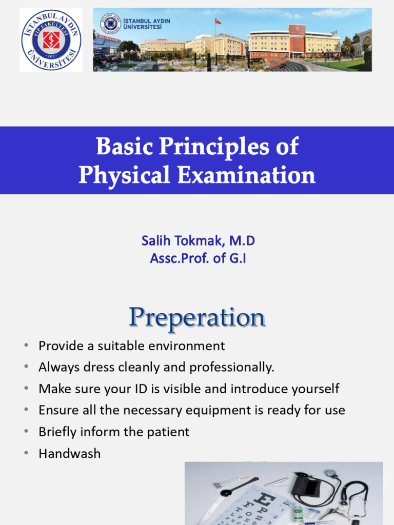 Principles of Physical Examination Guide | PDF | Pulse | Physiology
