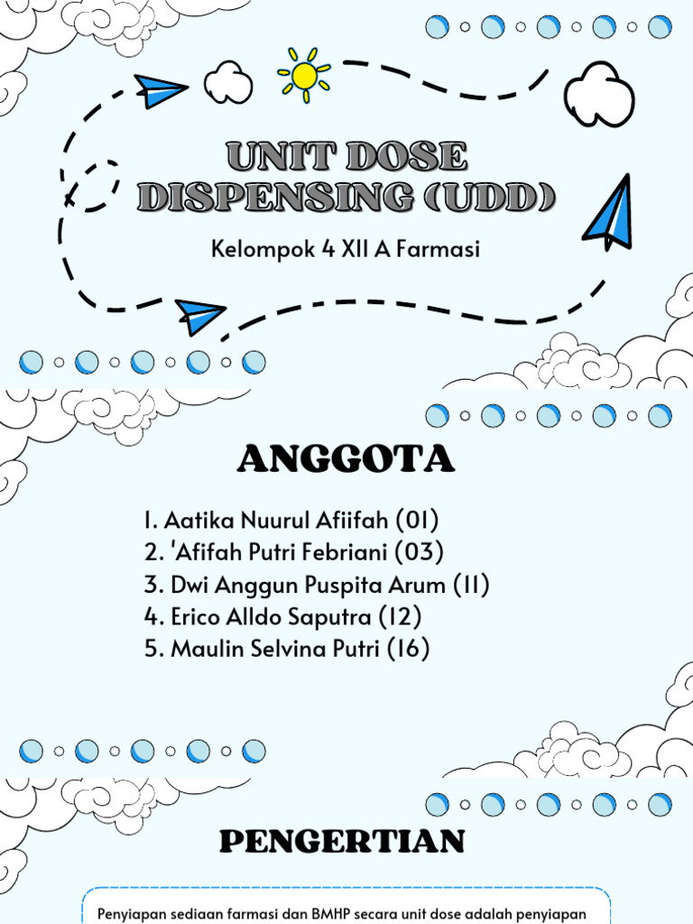 Keuntungan dan Kerugian UDD dalam Farmasi | PDF