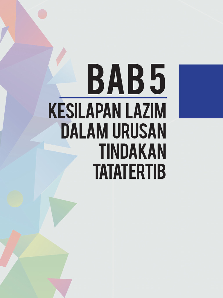 Bab 5 | PDF