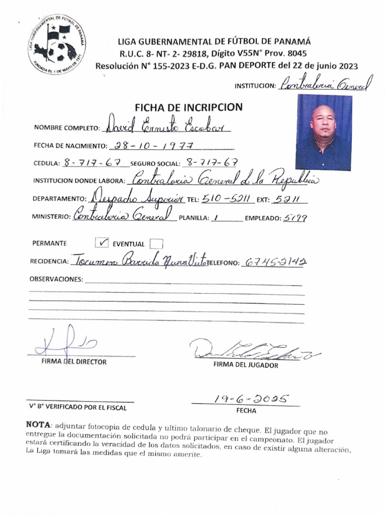 David Escobar | PDF
