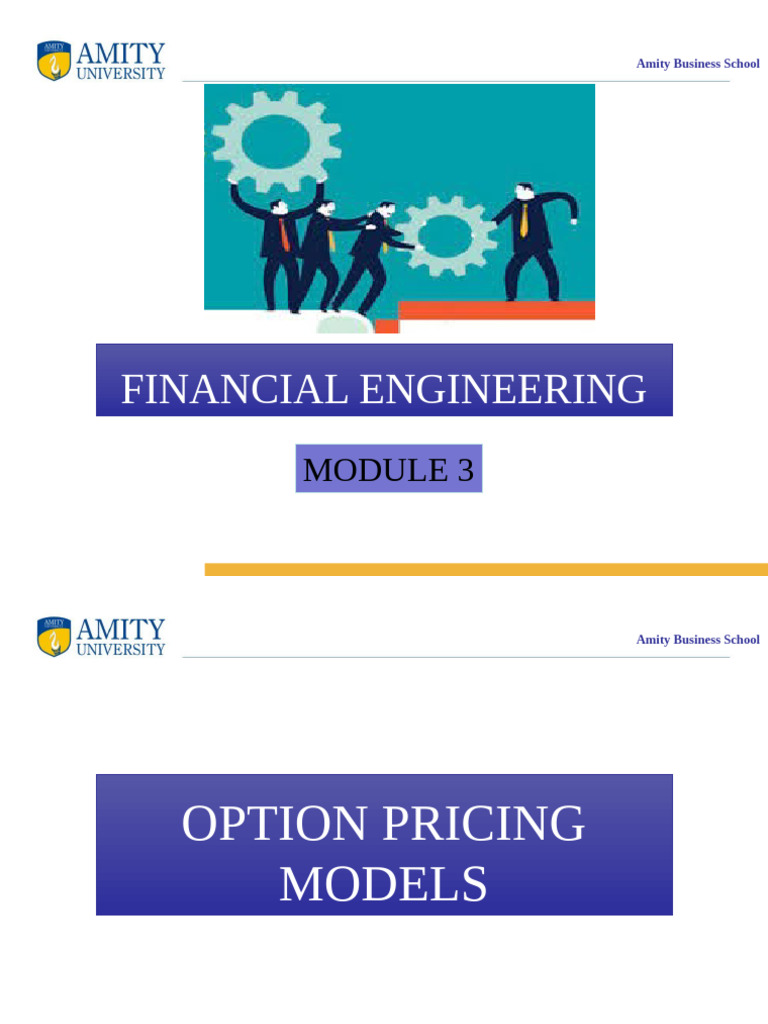 Option Pricing Models Explained | PDF | Option (Finance) | Black ...
