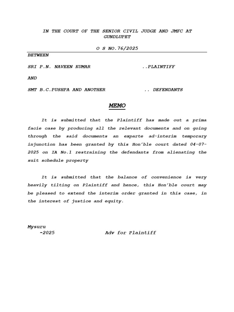 TI Extension Request Memo | PDF