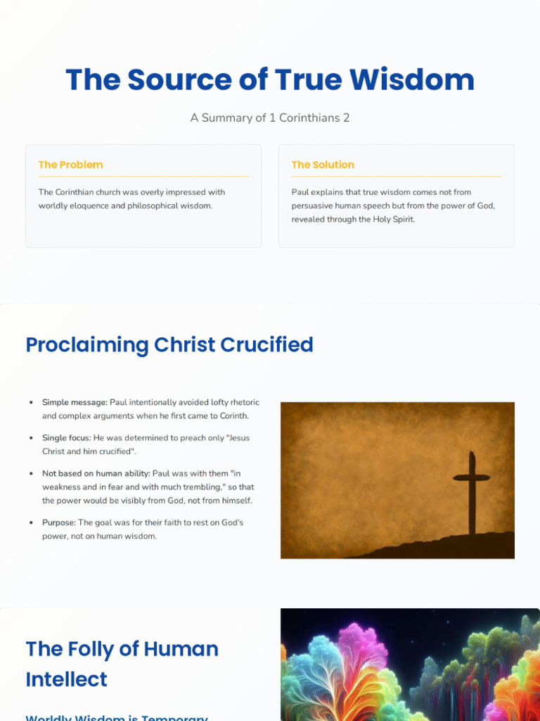 The Source of True Wisdom | PDF