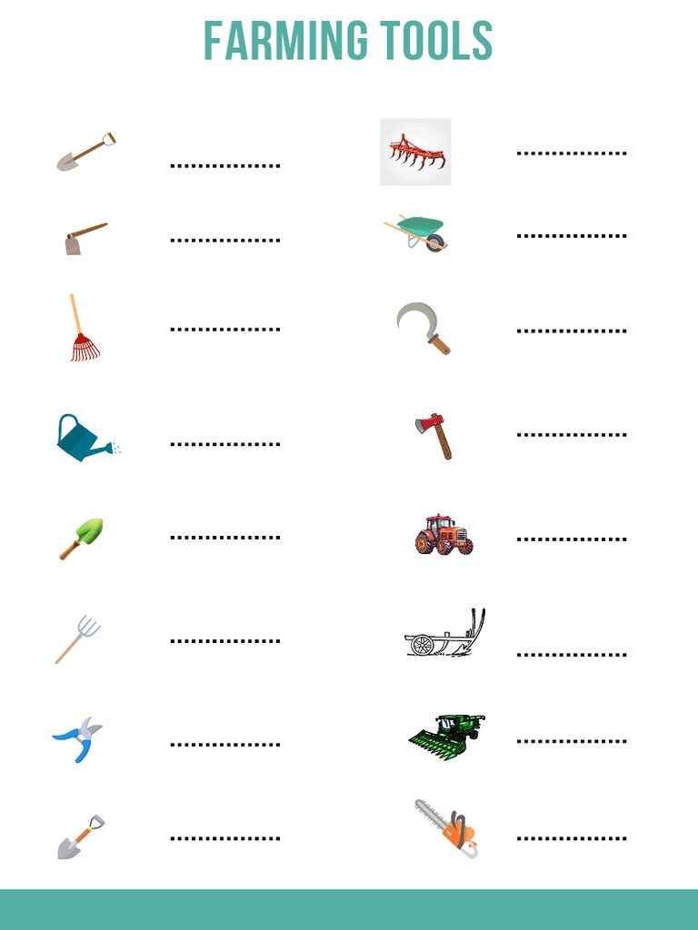 Farming Tools | PDF