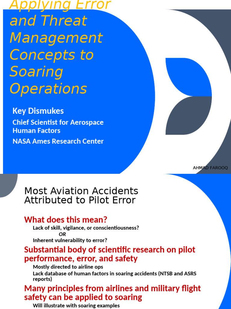 Error Management in Soaring Operations | PDF | Memory | Decision Making