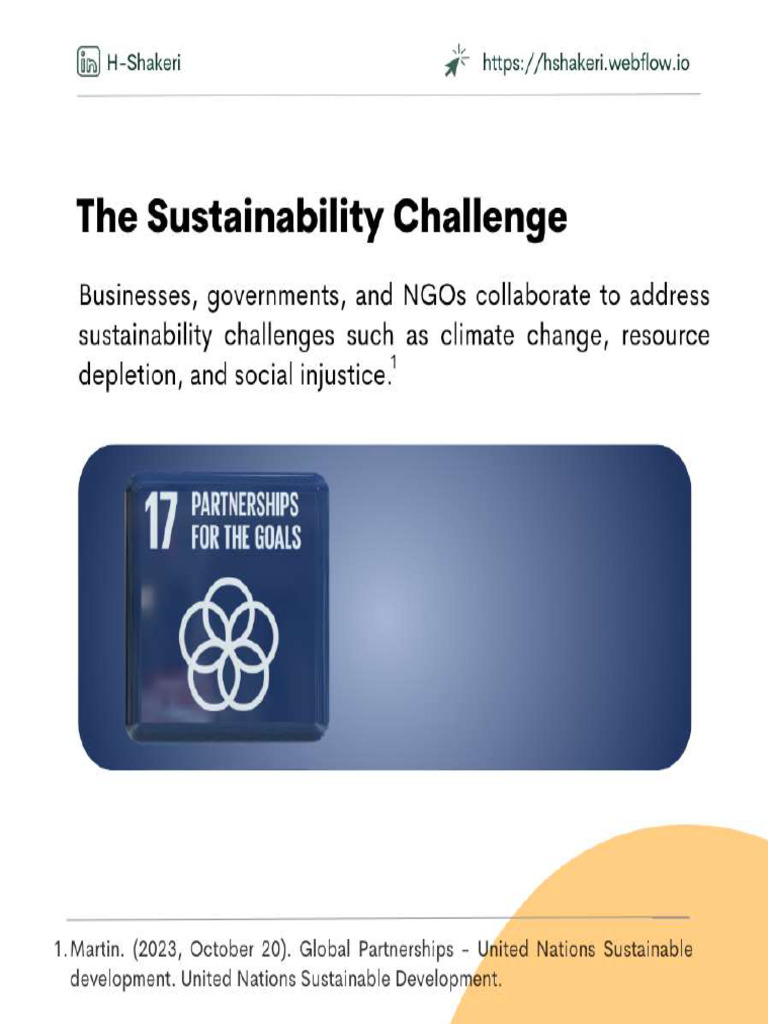 Building Sustainability Gap - Collaboration Is Key | PDF