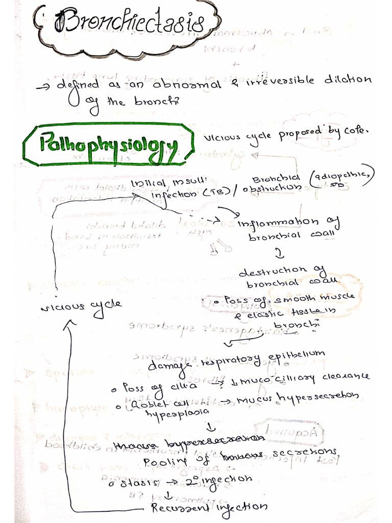 Bronchiectasis | PDF