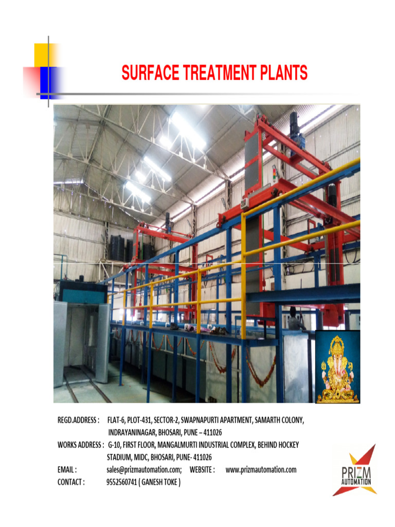 Automated Surface Treatment Solutions | PDF | Programmable Logic ...