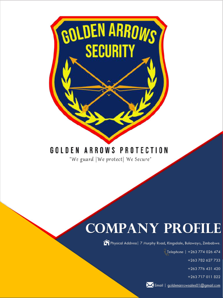 Golden Arrows Security Services Profile | PDF | Security Guard | Securities